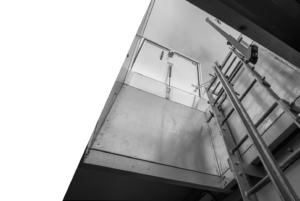 safety ladder install